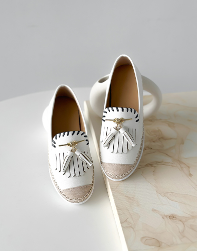 보테 금장 로퍼 1cm (717X9)