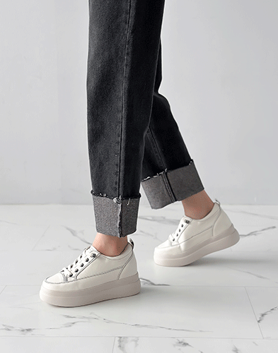 [소가죽] 다이어트 스니커즈 7cm (724X1)