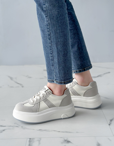 [소가죽] 쥬디 스니커즈 6cm (402C2)