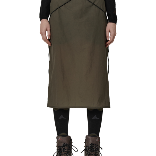 글리 시스루 미드 스커트 올리브 RBWW050FA28