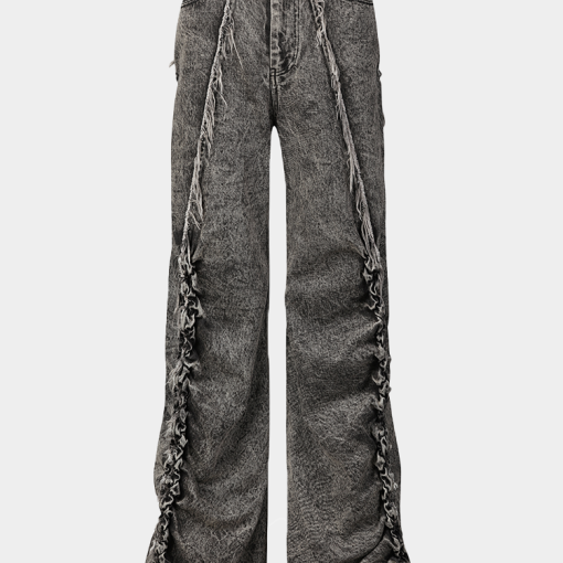 플레어 스모크 데님 팬츠 A24BDJ03G