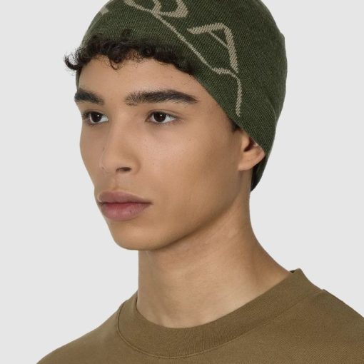 비니 로고 다크 다크 올리브