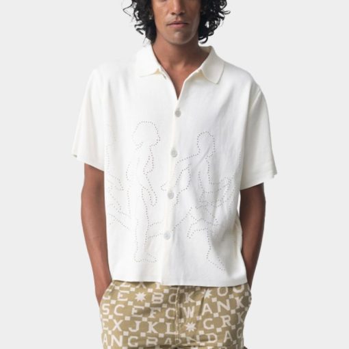 러브 헌터스 크림 셔츠 SS24KNP0101