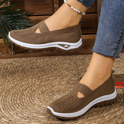 봄/여름 편안한 캐주얼 여성 신발, 아웃도어 여성용 워킹화